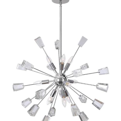 NEW! - Home Decorations Collection 9-Light Chandelier Kimberly