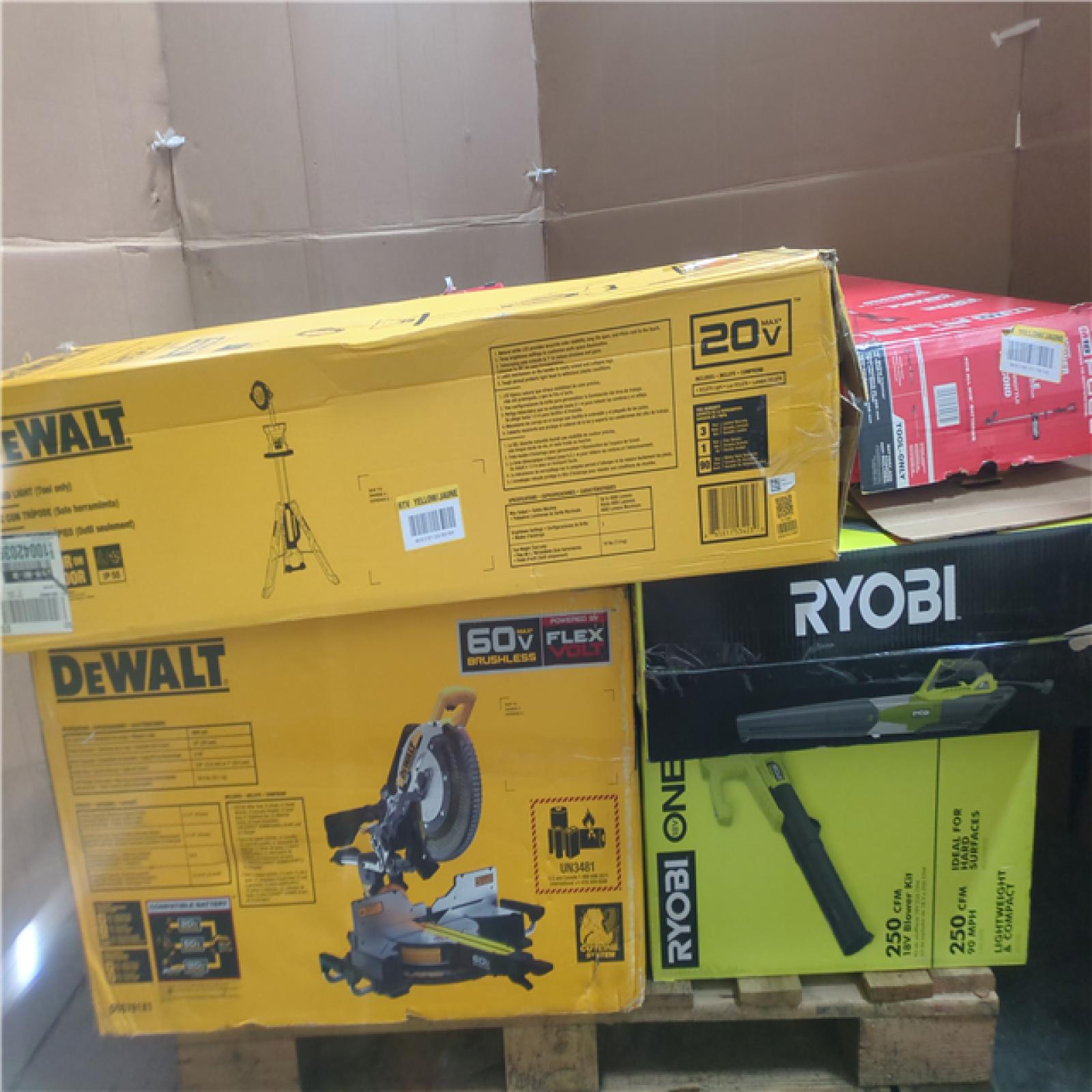 CALIFORNIA AS-IS TOOL PALLET