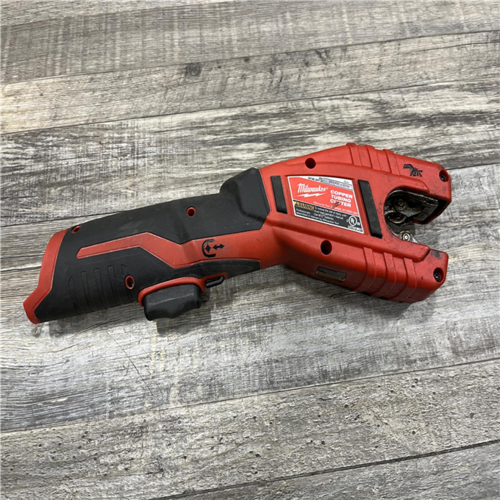 AS-IS Milwaukee 12V Lithium-Ion Cordless Copper Tubing Cutter (Tool-Only)