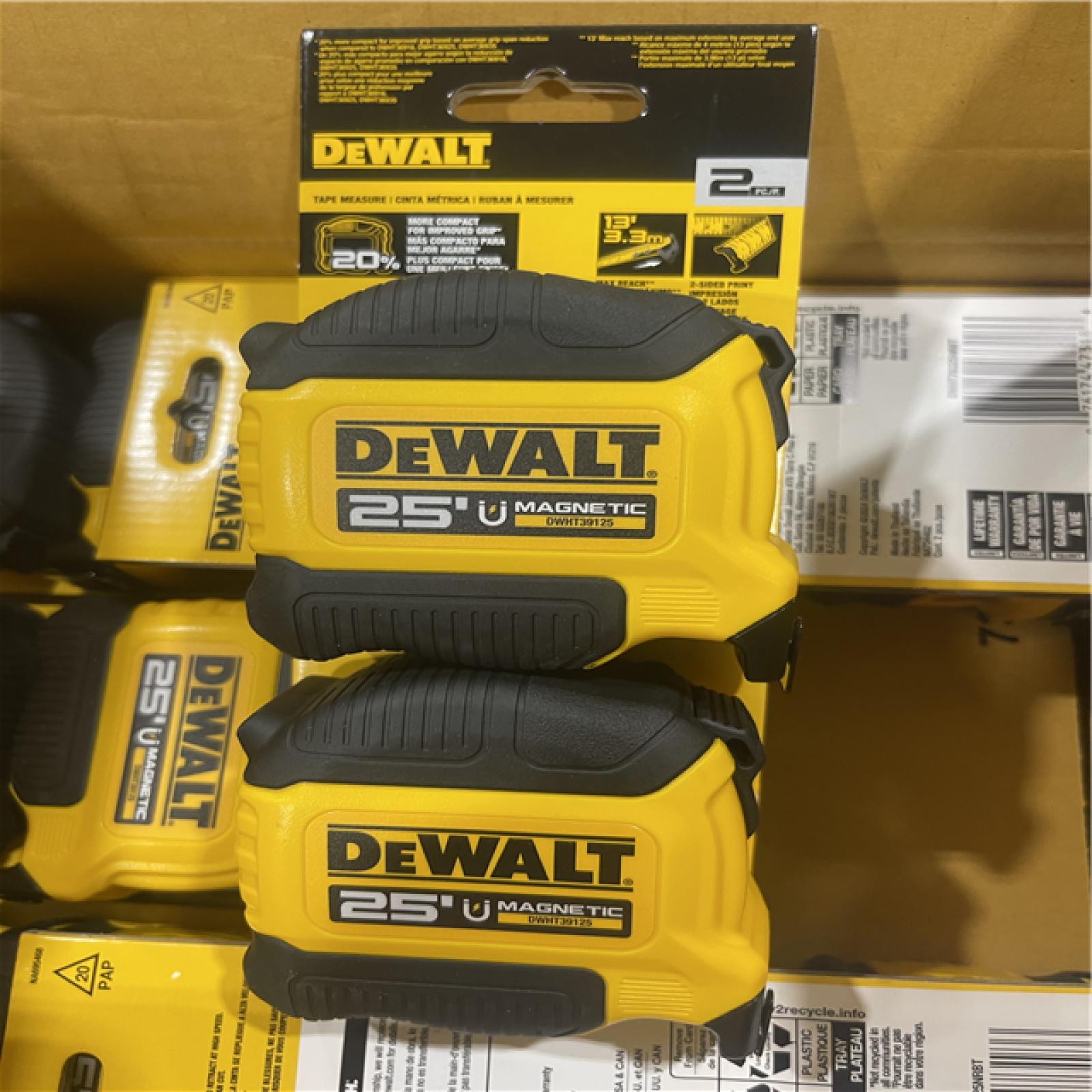 Pittston Location New Dewalt tape measures (2 pack)