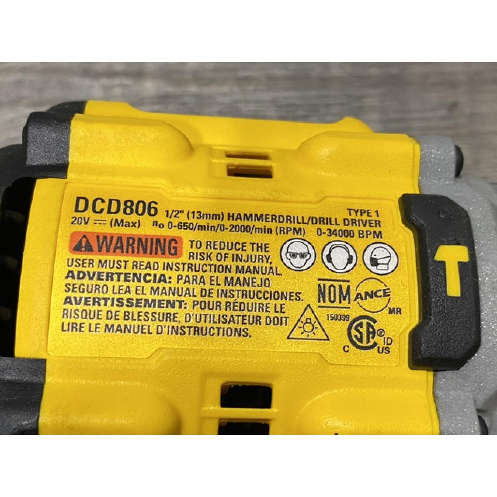 AS-IS DEWALT 20V Lithium-Ion Cordless 2-Tool Combo Kit