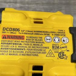 AS-IS DEWALT 20V Lithium-Ion Cordless 2-Tool Combo Kit