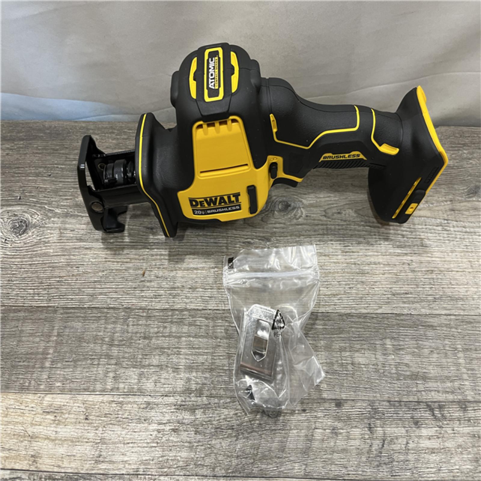 AS-IS DEWALT ATOMIC 20V MAX Cordless Brushless Compact Reciprocating Saw (Tool Only)