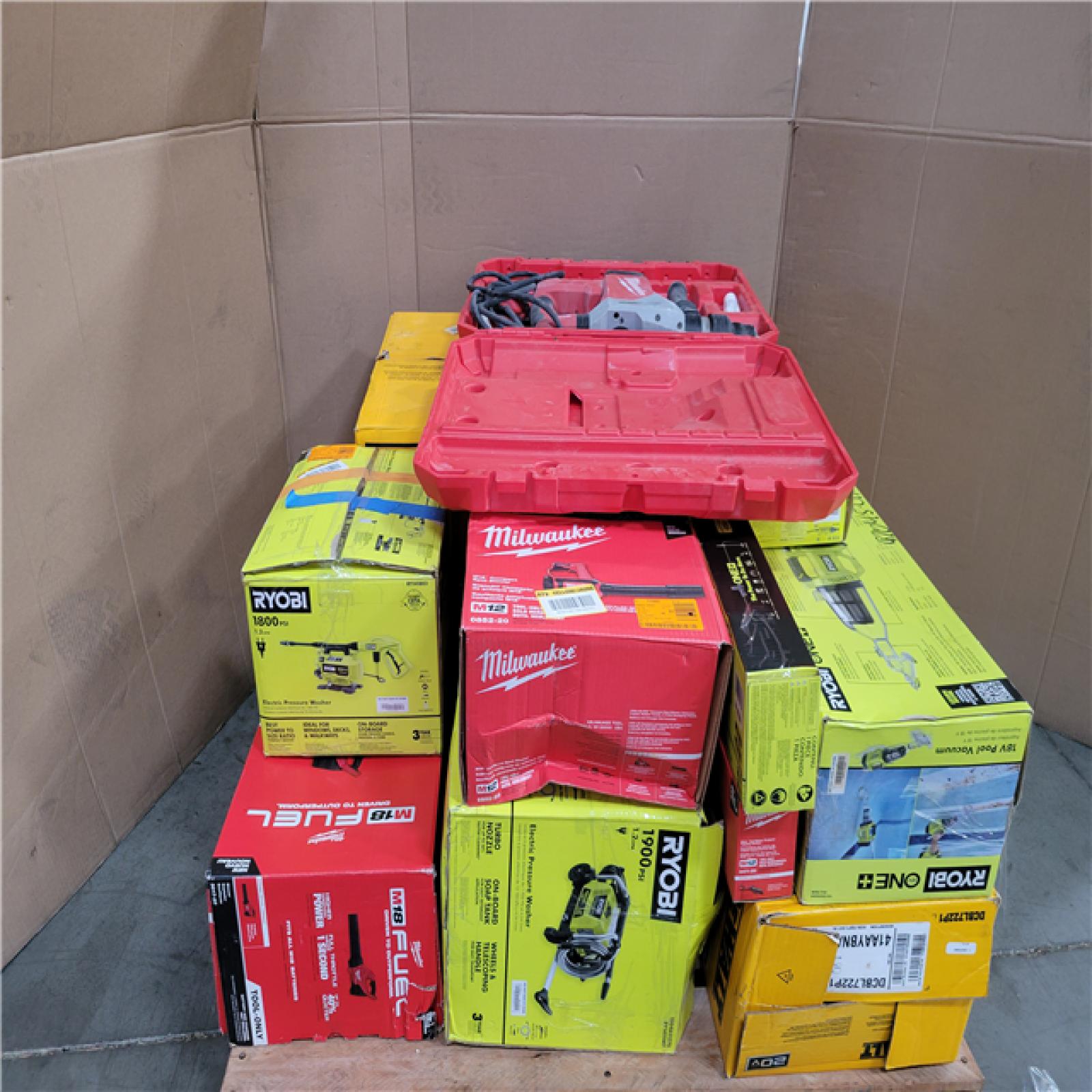 CALIFORNIA AS-IS TOOL PALLET