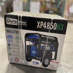 NEW! - DuroMax 4 850 Watt Dual Fuel Portable HX Generator w/ CO Alert