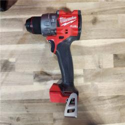 HOUSTON LOCATION - AS-IS (APPEARS LIKE NEW) Milwaukee 2904-22 Hammer Drill Driver Kit with Batteries  Charger & Tool Case  Red