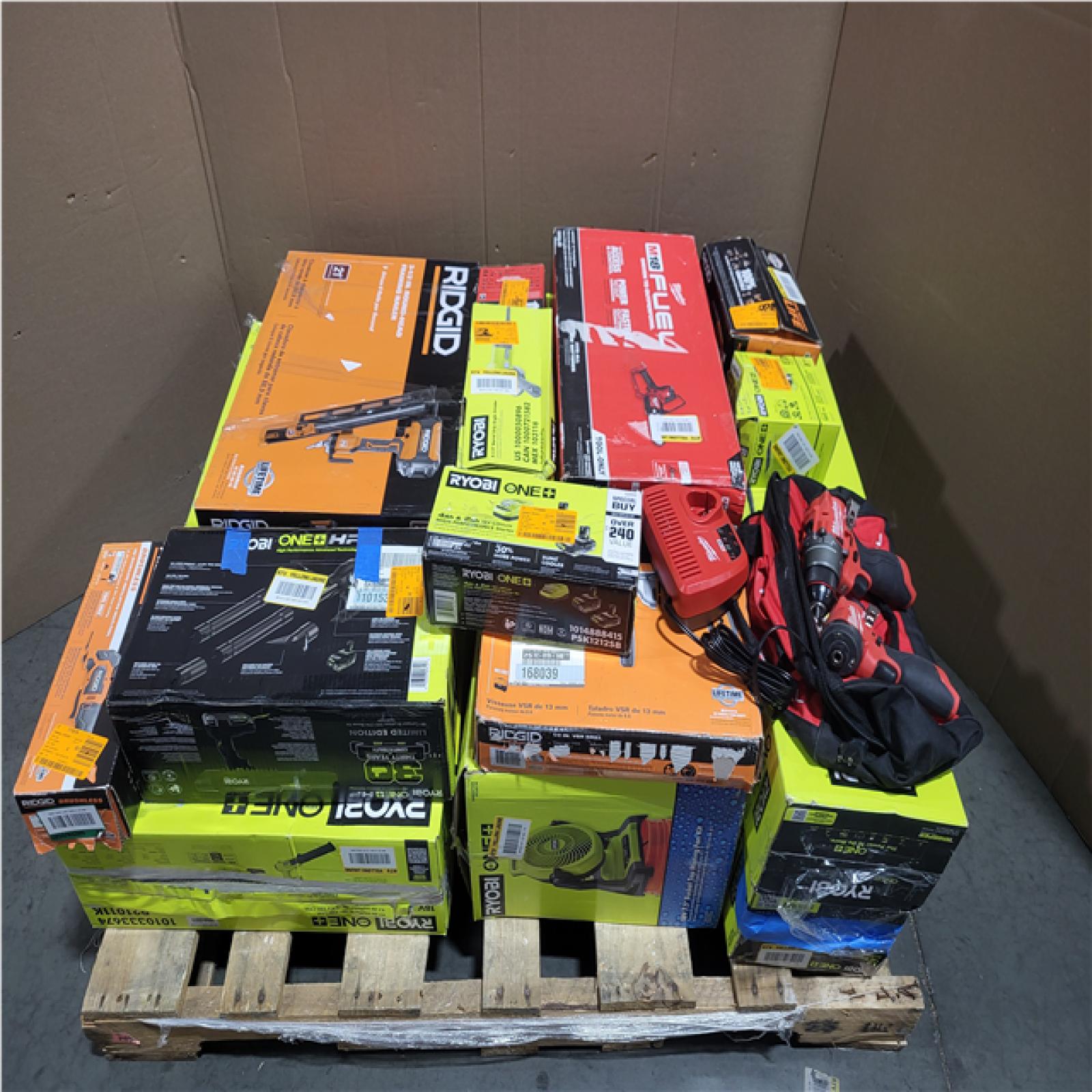 CALIFORNIA AS-IS TOOL PALLET