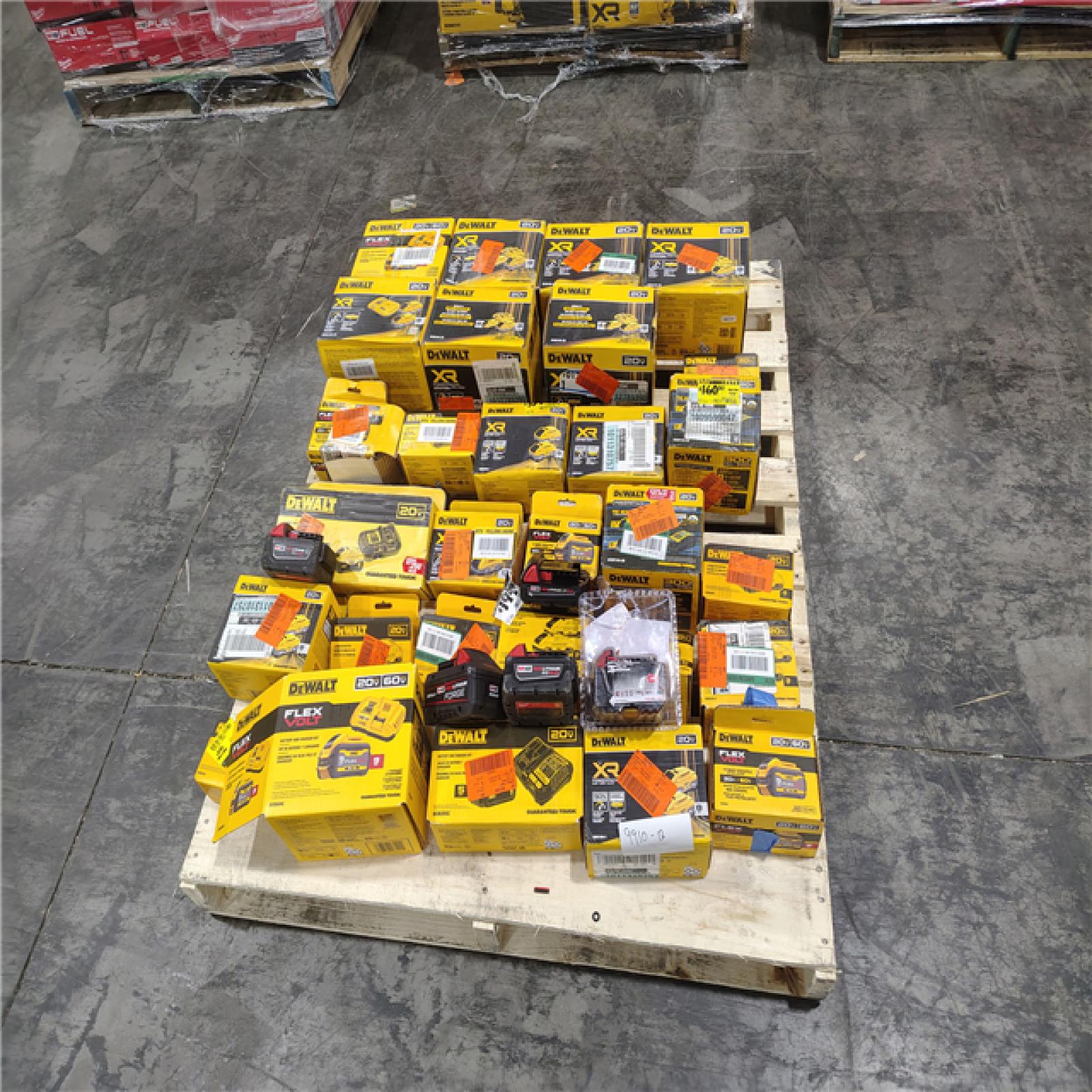 Pittston Location As-Is Power Tools Partial Truckload (14 Pallets) 9910-B