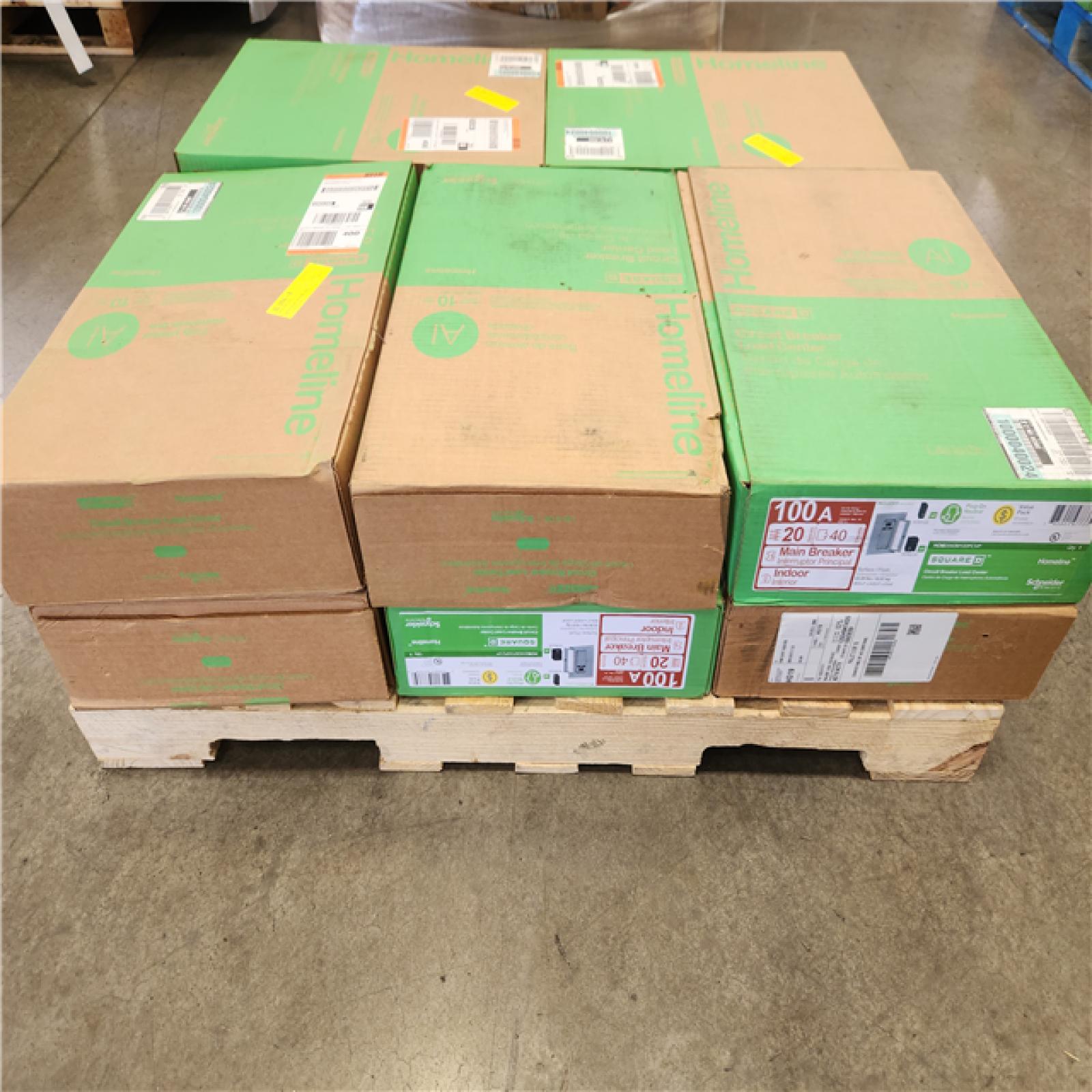 Phoenix NEW Square D Homeline 100 Amp 20-Space 40-Circuit Indoor Main Breaker Plug-On Neutral Load Center with Cover(HOM2040M100PCVP) (RV: $1 1700)