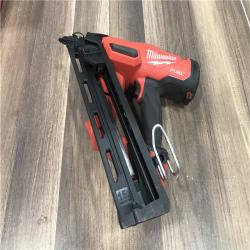AS-IS Milwaukee FUEL 18-Volt Lithium-Ion Brushless Cordless Gen II 15-Gauge Angled Finish Nailer (Tool-Only)