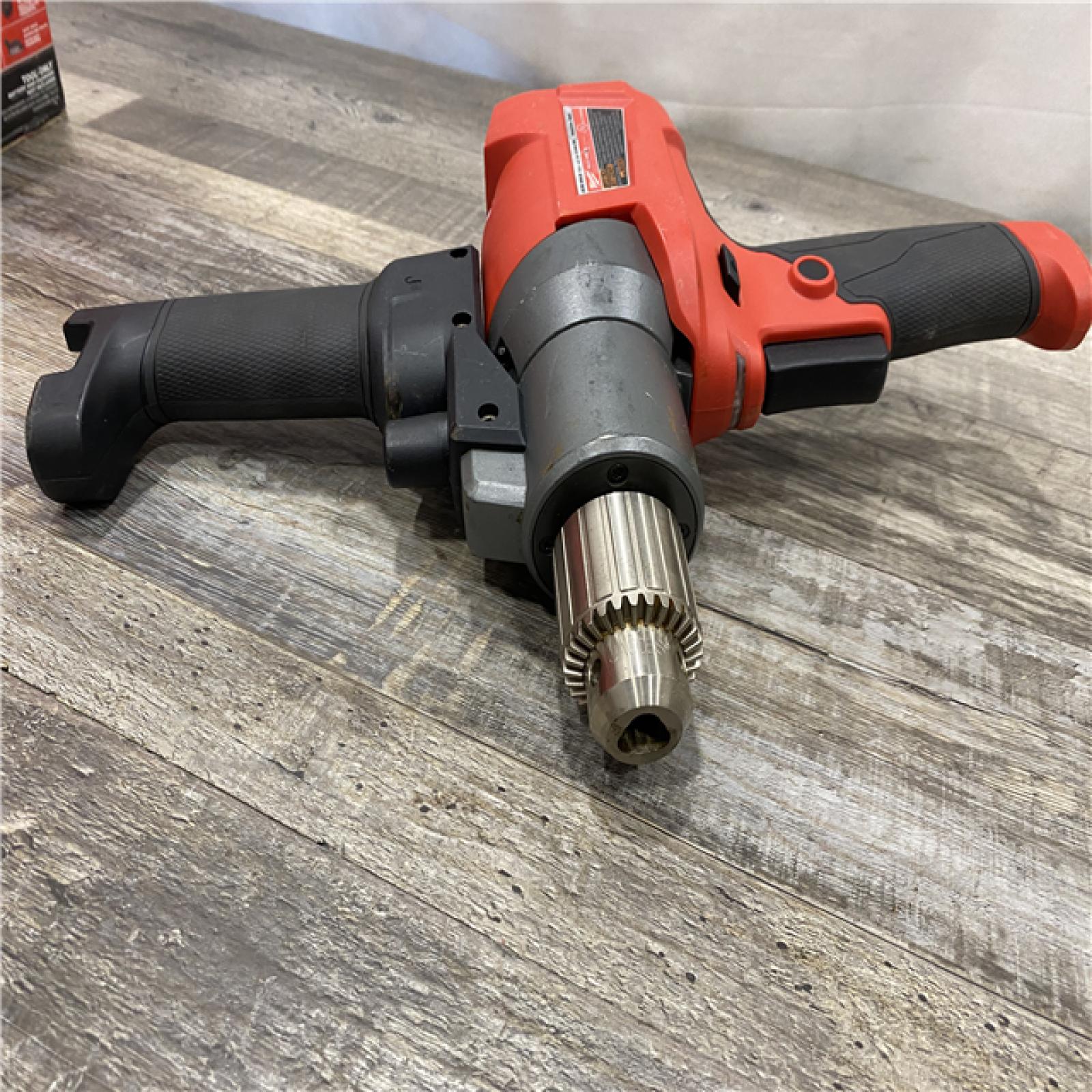 AS-IS Milwaukee FUEL 18V Lithium-Ion Brushless Cordless 1/2 in. Mud Mixer (Tool-Only)