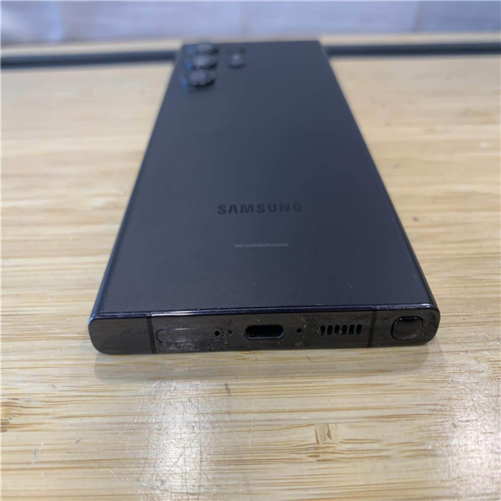 AS-IS Samsung Galaxy S23 Ultra, 256GB - Black