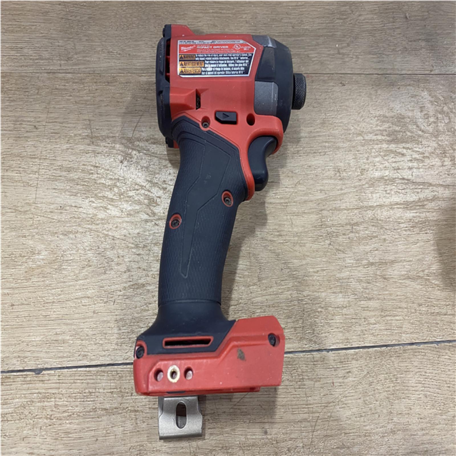 AS-IS Milwaukee FUEL 18V Lithium-Ion Brushless Cordless 1/4 in. Hex Impact Driver (Tool-Only)