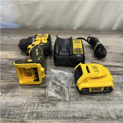 AS-IS DEWALT Atomic 20V Lithium-Ion Cordless Compact 1/2 in. Drill/Driver Kit