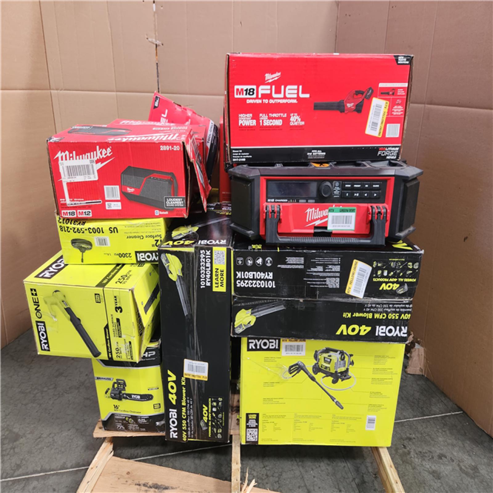 CALIFORNIA AS-IS TOOL PALLET