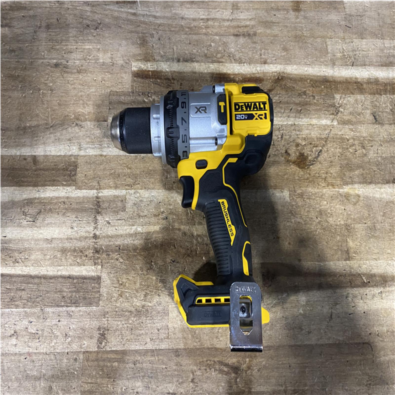 Houston Location AS-IS DeWalt XR Cordless Brushless Premium Combi Drill