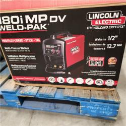 Dallas Location - As-Is Lincoln Electric 180 Amp Weld-Pak 180i Welder