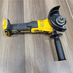 AS-IS DeWalt DCG405B 20V Max XR 4.5-Inch Slide Switch Small Angle Grinder (Tool Only)
