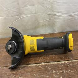 AS-IS DeWalt DCG405B 20V Max XR 4.5-Inch Slide Switch Small Angle Grinder (Tool Only)