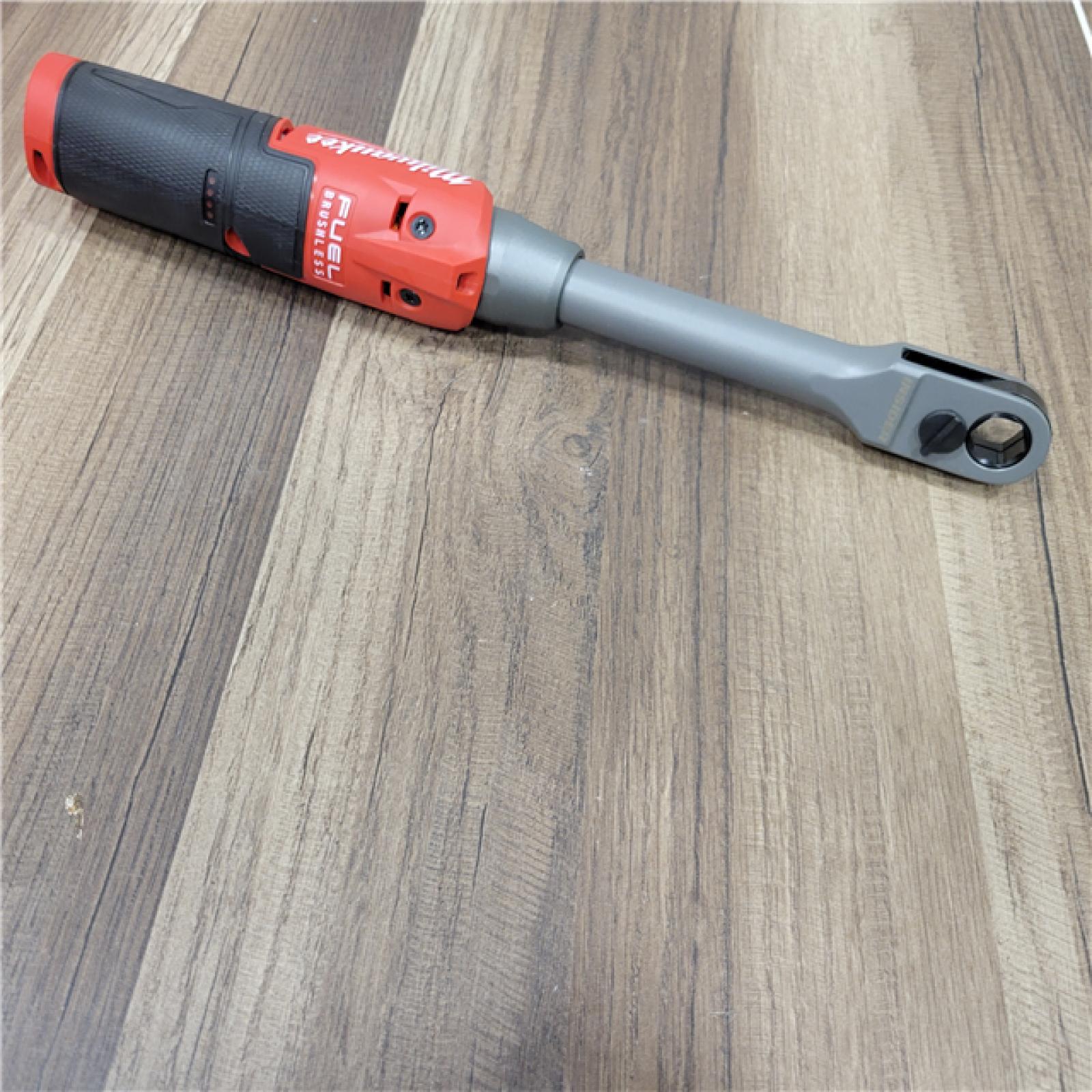 AS-IS Milwaukee M12 FUEL 1/4 in. Cordless Brushless High Speed Ratchet (Tool Only)