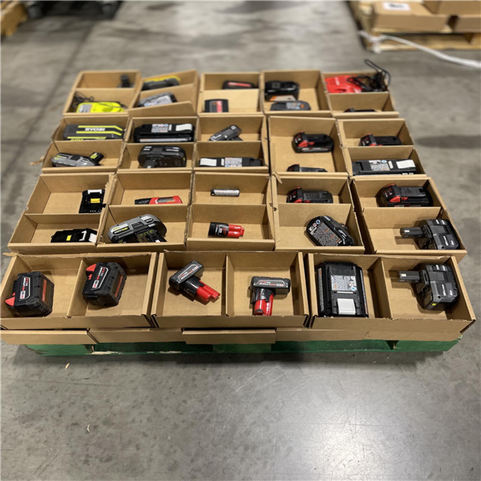 DALLAS LOCATION- AS-IS BATTERY PALLET