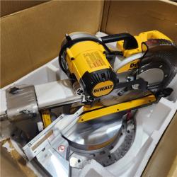 As-Is-  DEWALT 12 Double Bevel Sliding Compound Miter Saw