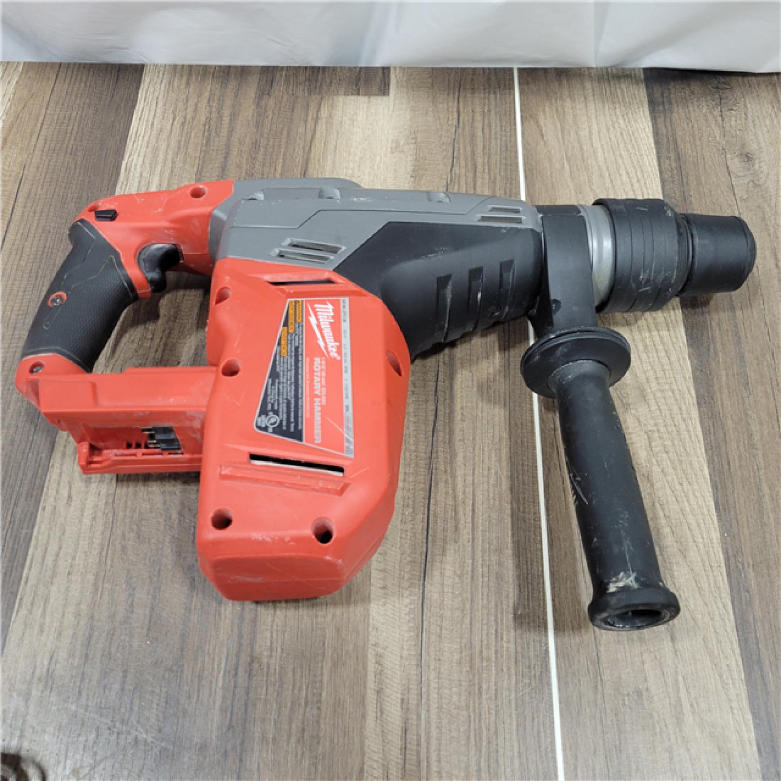 AS-IS MILWAUKEE M18 FUEL 18V Lithium-Ion Brushless Cordless 1-9/16 in. SDS-Max Rotary Hammer (Tool-Only)