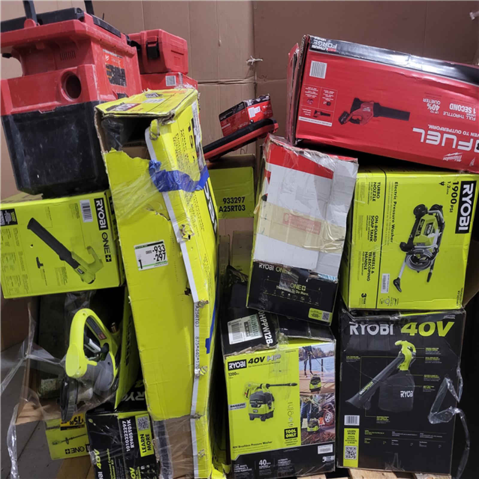 CALIFORNIA AS-IS TOOL PALLET