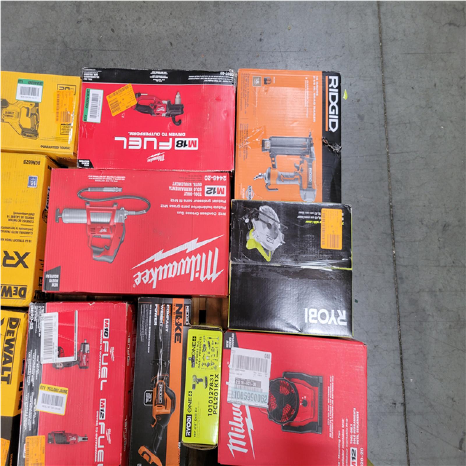 CALIFORNIA AS-IS TOOL PALLET