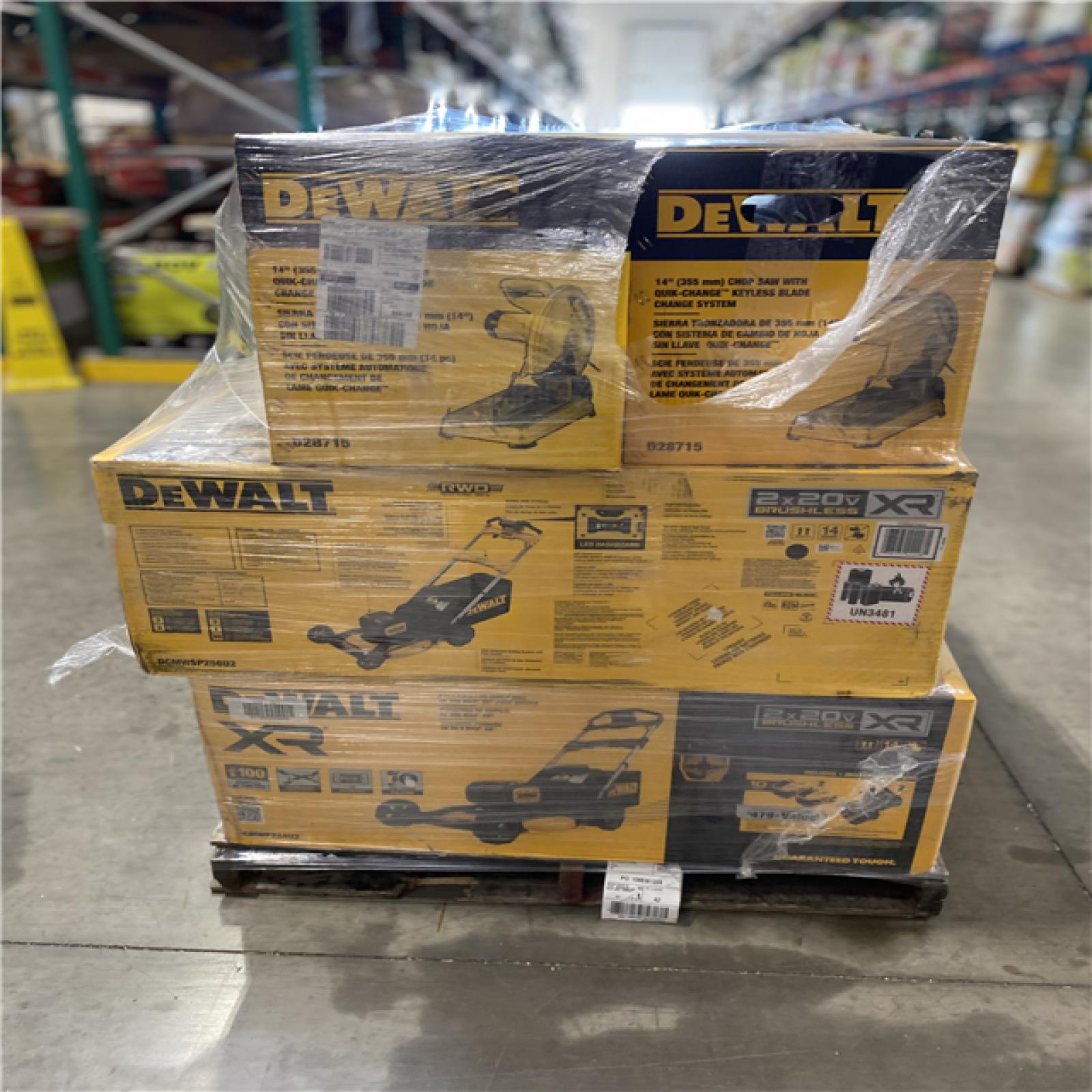 Dallas Location - As-Is DEWALT Tool Pallet
