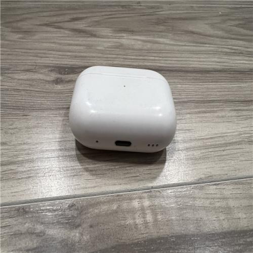 AS-IS Apple AirPods Pro (2nd Generation) with the USB-C MagSafe Charging Case