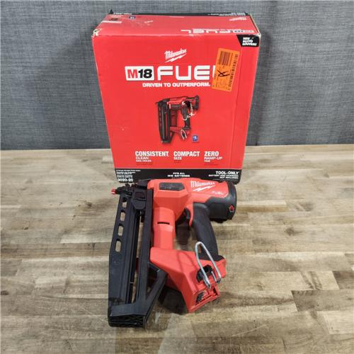 HOUSTON LOCATION - AS-IS Milwaukee Tool Cordless Finish Nail Gun 18 V 3020-20 (TOOL ONLY)