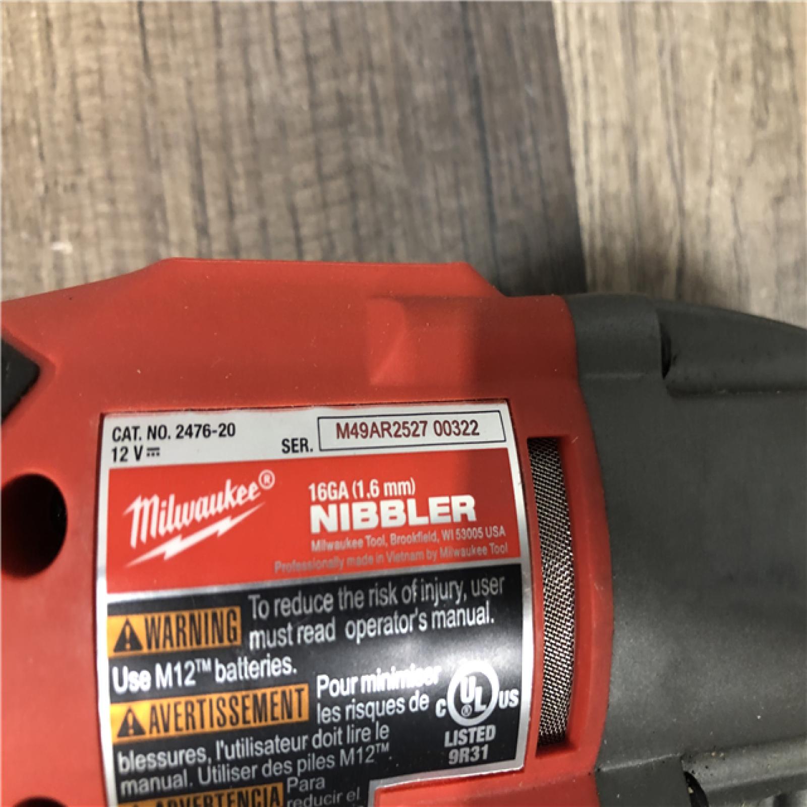 AS-IS Milwaukee  FUEL 18V Lithium-Ion Brushless Cordless Barrel Grip Jig Saw (Tool Only)