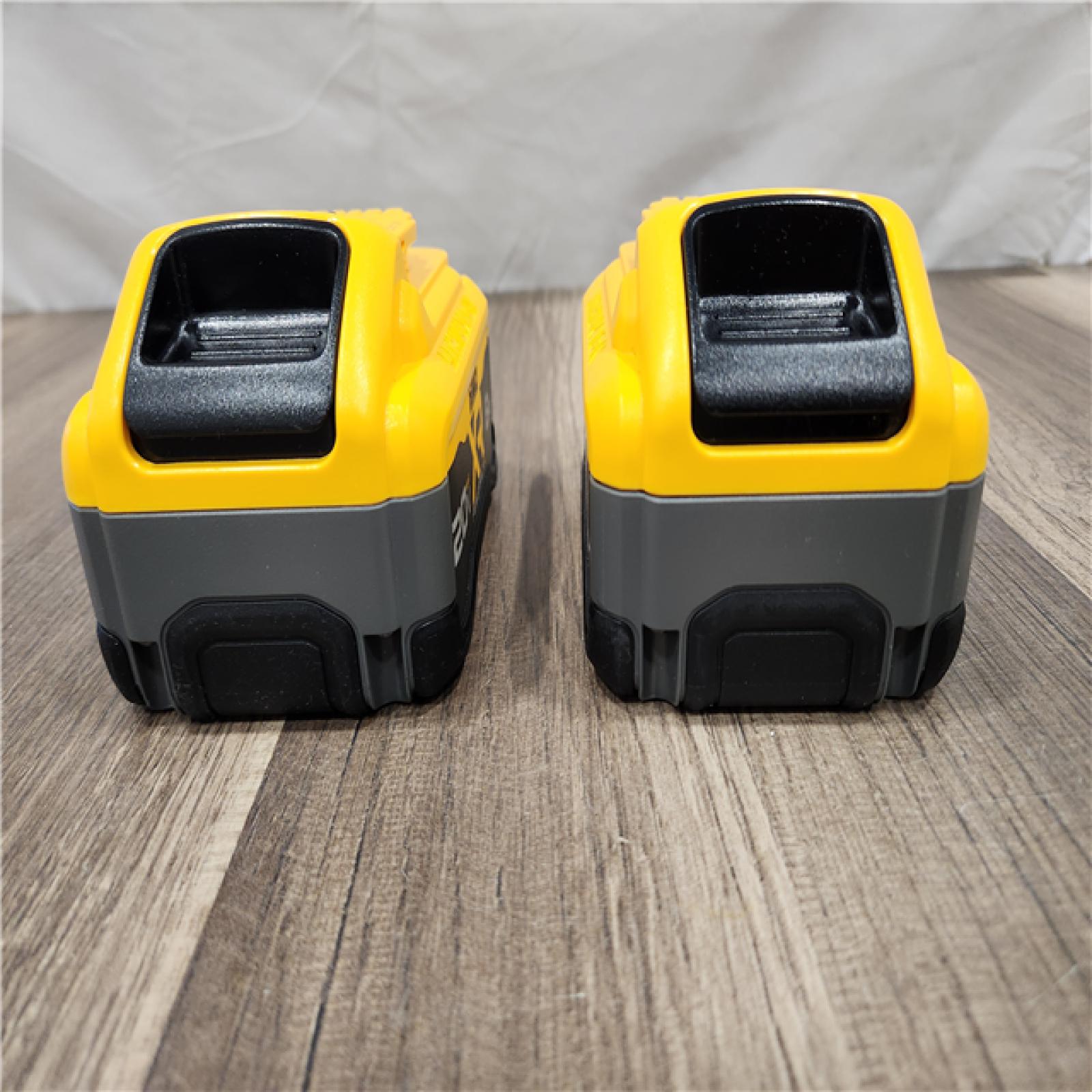 AS-IS DEWALT 20V MAX XR Lithium-Ion 8.0 Ah Battery Pack (2-Pack)