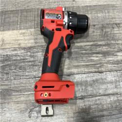 AS-IS Milwaukee 18V Lithium-Ion Brushless Cordless 1/2 in. Compact Hammer Drill/Driver Kit