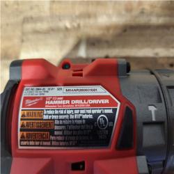Houston Location AS-IS Milwaukee FUEL 18V Lithium-Ion Brushless Cordless 1/2 in. Hammer Drill/Driver (Tool-Only)
