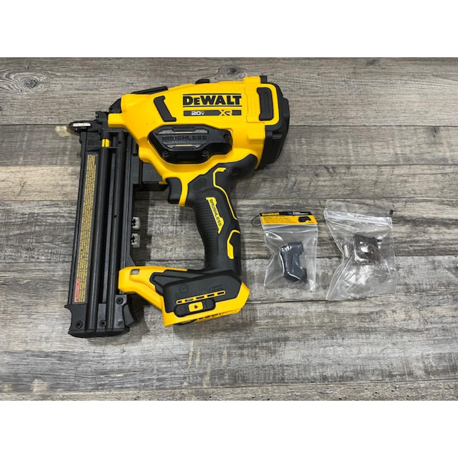 AS-IS DEWALT 20V MAX XR 18 Gauge Cordless Brad Nailer (Tool Only)
