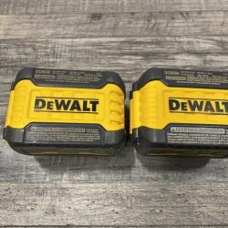 AS-IS DEWALT FLEXVOLT 20V/60V MAX Lithium-Ion 6.0Ah Battery Pack (2 Pack)