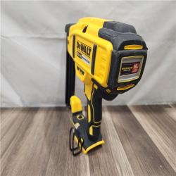 AS-IS- DeWALT 20V MAX 18ga Cordless Brushless Narrow Crown Stapler Kit w/ BATTERY & CHARGER