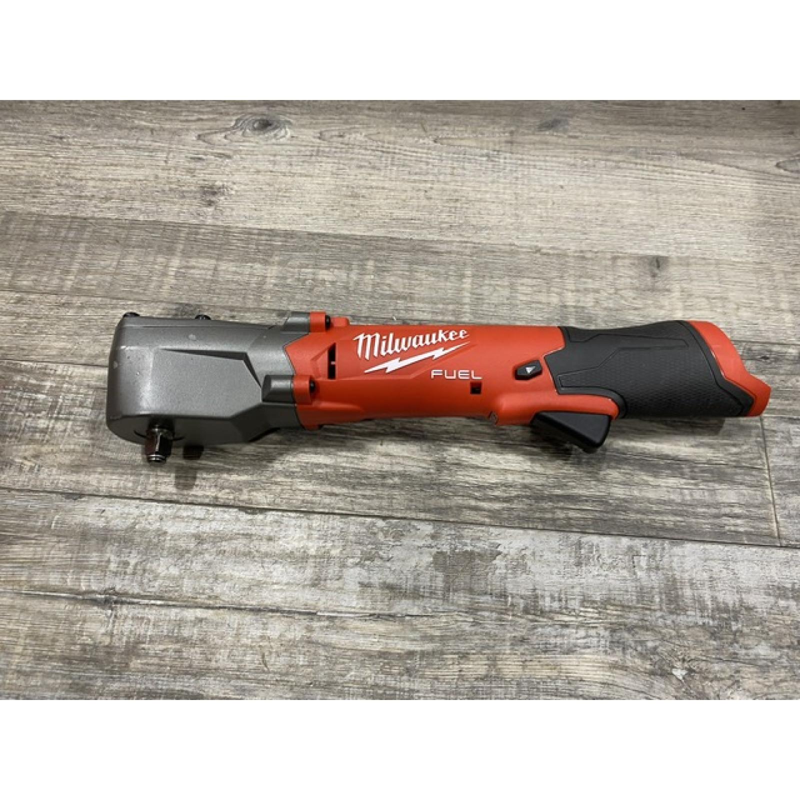 AS-IS Milwaukee FUEL 12V Lithium-Ion Brushless Cordless 3/8 in. Right Angle Impact Wrench (Tool-Only)