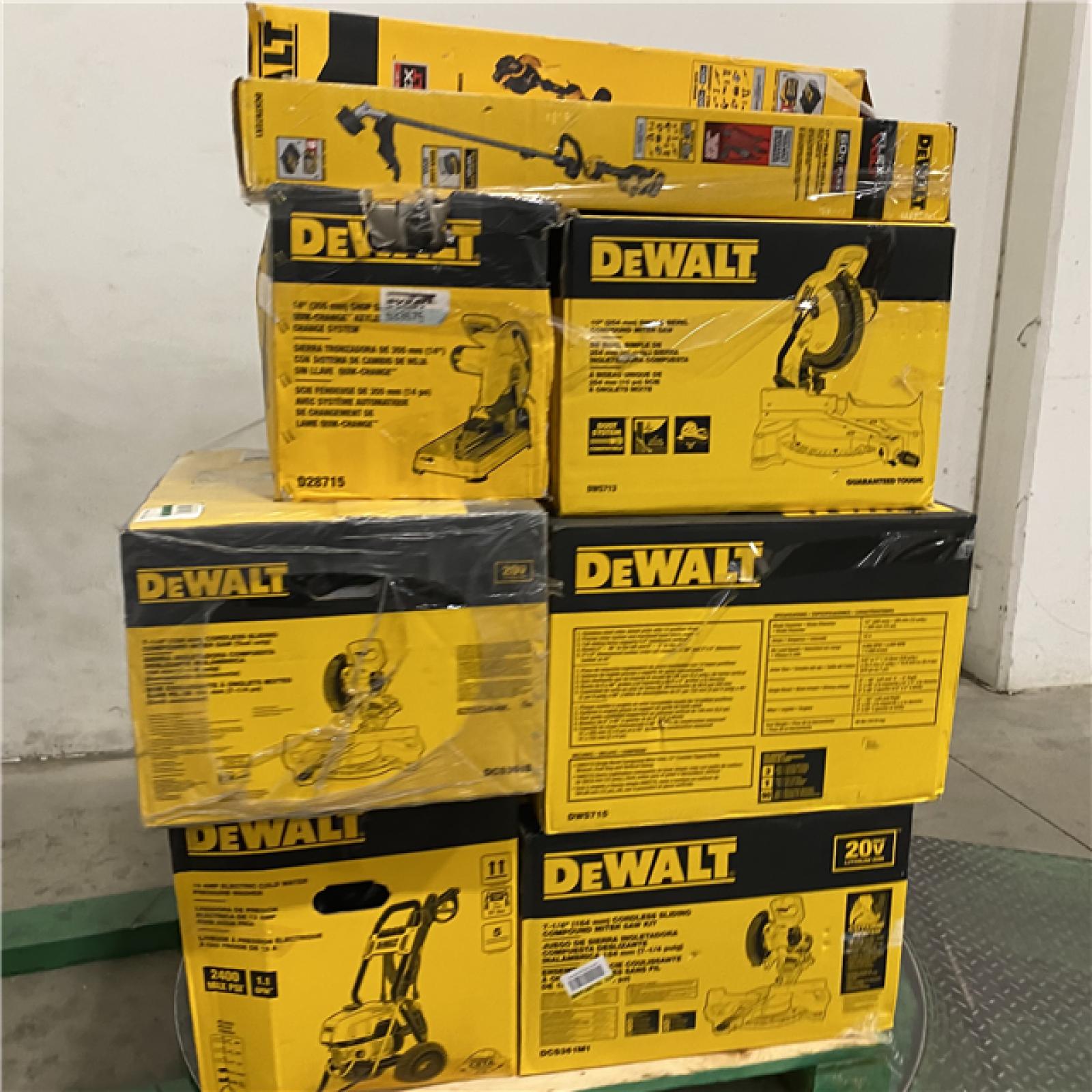 Dallas Location - As-Is DEWALT Tool Pallet