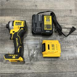 AS-IS DEWALT Atomic 20V Max Lithium-Ion Brushless Cordless Compact 1/4 in. Impact Driver Kit