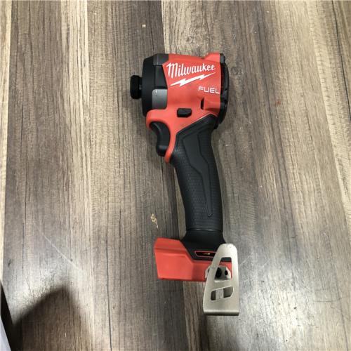 AS-IS Milwaukee FUEL 18V Lithium-Ion Brushless Cordless 1/4 in. Hex Impact Driver (Tool-Only)