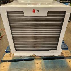 Phoenix AS-IS LG 23,500 BTU 230/208-Volt Window Air Conditioner Unit Cools 1450sq. ft. w/ Dual Inverter,Wi-Fi Enabled and Remote in White