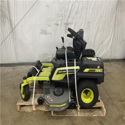 Houston Location - AS-IS Ryobi 80V HP Z42Li 54 Riding Mower