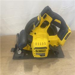 as-is DEWALT FLEXVOLT 60V MAX Cordless Brushless 7-1/4 in. Circular Saw with Brake (Tool Only)