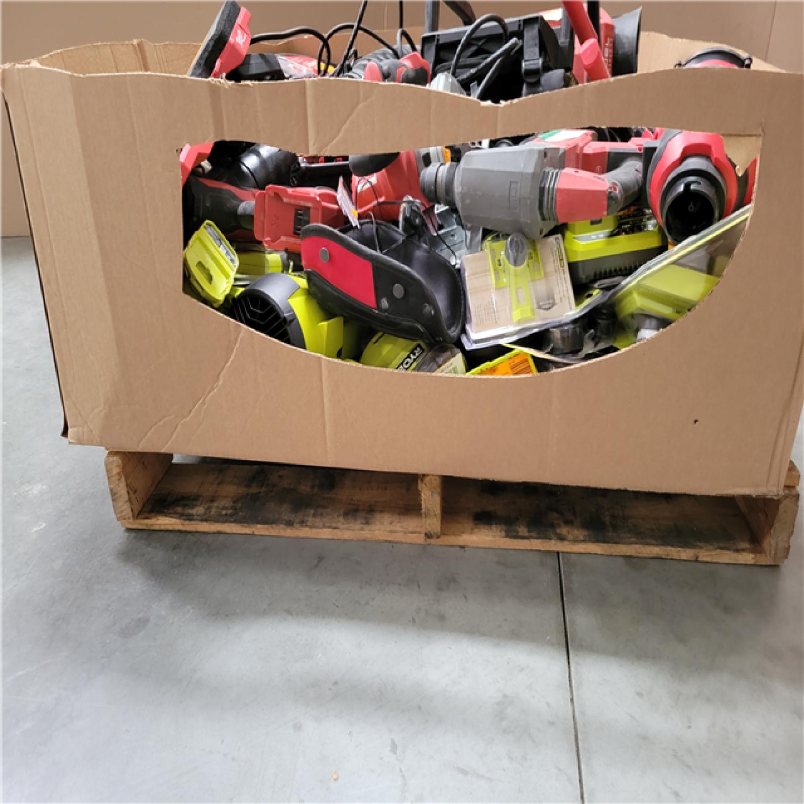 CALIFORNIA AS-IS TOOL PALLET