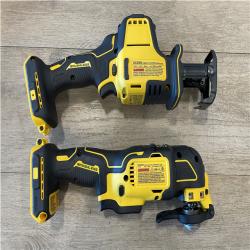 AS-IS DEWALT ATOMIC 20-Volt Lithium-Ion Cordless Brushless (4-Tool) Combo Kit