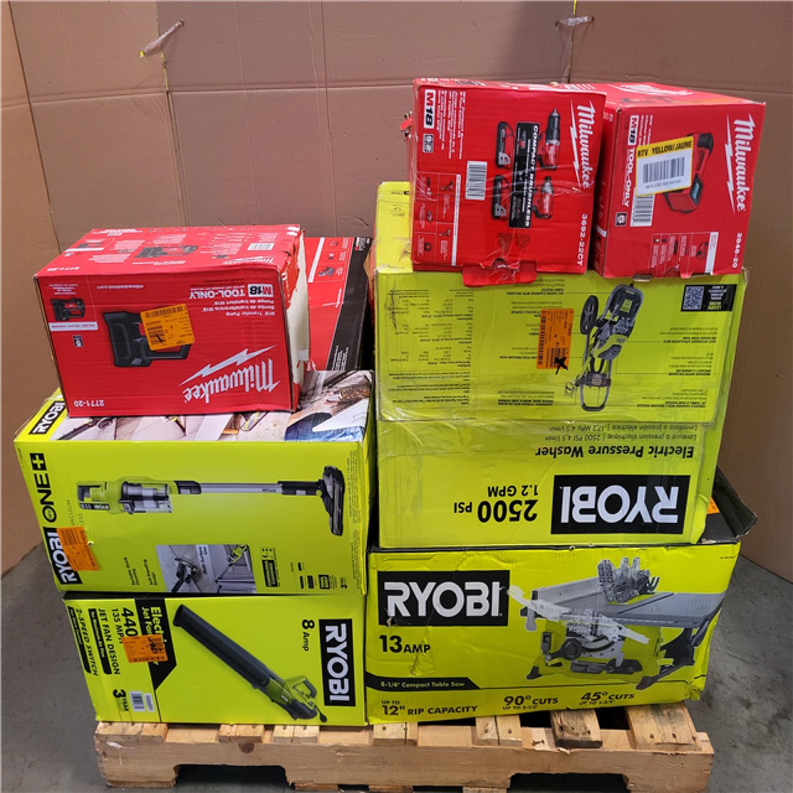 CALIFORNIA AS-IS TOOL PALLET