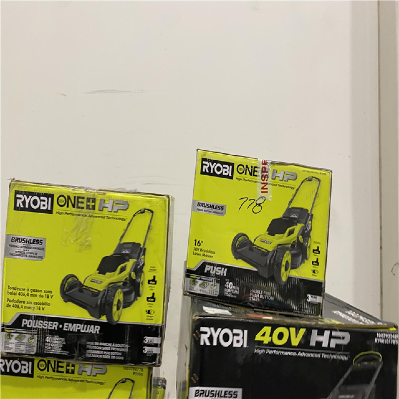 Dallas Location - As-Is Lawn Mower Pallet